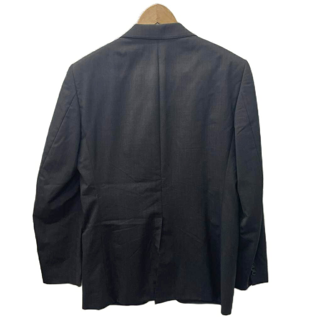 【中古】インヘイルエクスヘイル INHALE EXHALE スーツ セットアップ フォーマル テーラードジャケット シングル スラックス パンツ 絹 シルク混 175A ダークグレー 7-0122-25-002 メンズ 【ベクトル 古着】 250910