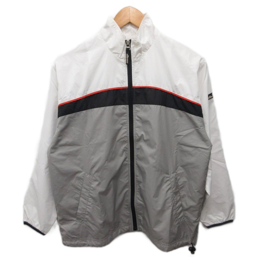 【中古】エレッセ ellesse 2点セット ジャケット ブルゾン ジップアップ 中綿 M 黒...
