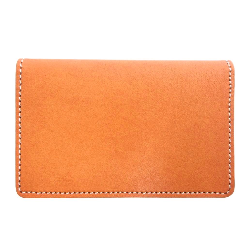 Name Card Cases - 【中古】HORIZON 名刺入れ カードケース ブラウン 無地 ステッチデザイン /TQ ■GY99 メンズ 【ベクトル 古着】 260507