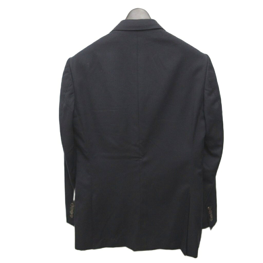 ブランド古着ベクトルプレミアム店の【中古】ポールスミスコレクション PAUL SMITH COLLECTION テーラードジャケット ブレザー シングル 2B ウール サイドベンツ M 黒 ブラック PC-ST-67350 メンズ 【ベクトル 古着】 260429｜アングル2