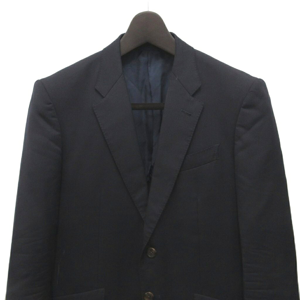 ブランド古着ベクトルプレミアム店の【中古】ポールスミスコレクション PAUL SMITH COLLECTION テーラードジャケット ブレザー シングル 2B ウール サイドベンツ M 黒 ブラック PC-ST-67350 メンズ 【ベクトル 古着】 260429｜アングル3
