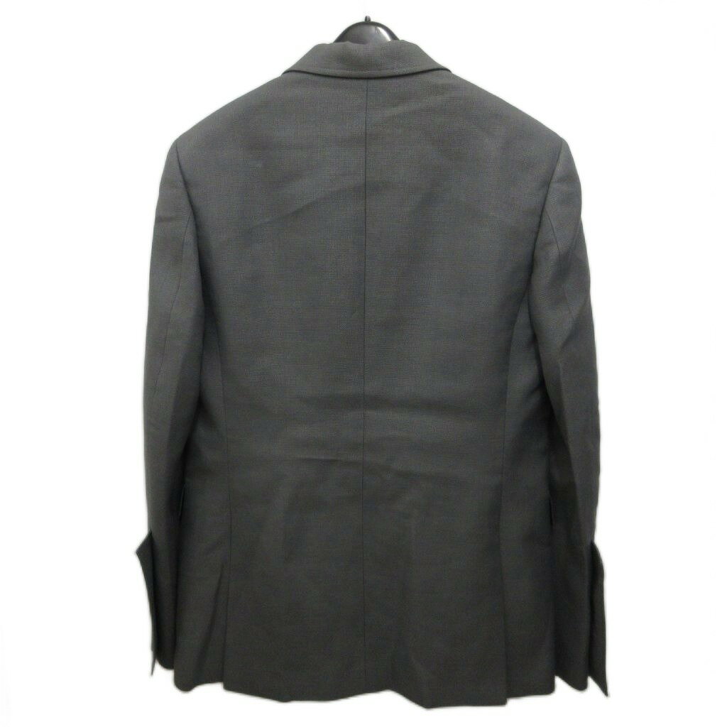 中古 バーバリー BURBERRY 美品 21AW テーラードジャケット ブレザー シングル 2B ロゴ裏地 ウール 50 グレ vectorpremium-19138368 ブランド古着ベクトルプレミアム店 サンプル画像2