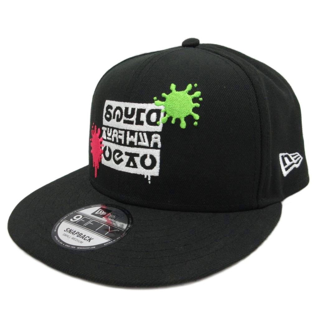 【中古】ニューエラ NEW ERA SQUID or OCT スプラトゥーン キャップ 帽子 インク ...