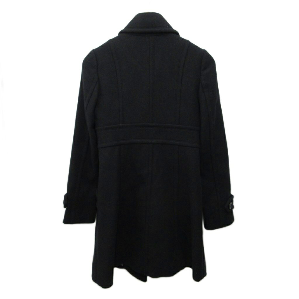 中古 バーバリーブルーレーベル BURBERRY BLUE LABEL 美品 ウール ロングコート アンゴラ混 ノバチェック裏地 vectorpremium-19193554 ブランド古着ベクトルプレミアム店 サンプル画像2