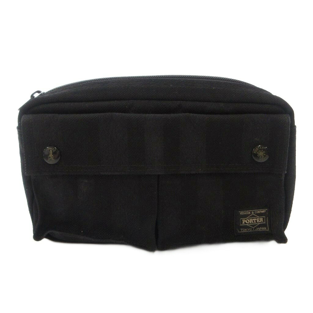 【中古】ポーター PORTER 70周年限定記念モデル ウエストバッグ ロゴ キャンバス 黒 ブラック /FF ■IBO101 メンズ 【ベクトル 古着】 260802ブランドポーター PORTER実寸サイズヨコ：25cm　タテ：13cm　マチ：4cm　ショルダーの長さ：81cm　　色黒 ブラック 状態・表面擦れ ・ロゴ黄ばみ その他に目立ったダメージはなく、問題なくご使用いただける商品です。 ※あくまでも中古品ですので掲載写真や記載内容をご確認いただき、ご理解の上ご購入ください。備考こちらのお品物は店舗で保管しておらず、店頭販売出来かねます。（※お取り寄せも出来かねます）商品のお問い合わせの回答を休止しております。＊各商品ページの商品詳細等をご確認の上ご購入ください。【中古】ポーター PORTER 70周年限定記念モデル ウエストバッグ ロゴ キャンバス 黒 ブラック /FF ■IBO101 メンズ 【ベクトル 古着】 260802状態ランク　”AB”詳細については、下記および「状態ランクについて」ページをご覧ください。未使用・新品の商品ほぼ新品同様の商品使用感が少なく、かなり状態の良い商品使用感はあるが、傷や汚れの少ない商品使用感の他、傷や汚れが見られる商品かなり大きな傷みがある難あり商品※S〜CランクはUSED品となりますので、使用感をご理解の上でご入札下さい。状態ランクについてinformationブランドポーター PORTER実寸サイズヨコ：25cm　タテ：13cm　マチ：4cm　ショルダーの長さ：81cm　　色黒 ブラック 状態・表面擦れ ・ロゴ黄ばみ その他に目立ったダメージはなく、問題なくご使用いただける商品です。 ※あくまでも中古品ですので掲載写真や記載内容をご確認いただき、ご理解の上ご購入ください。備考こちらのお品物は店舗で保管しておらず、店頭販売出来かねます。（※お取り寄せも出来かねます）商品のお問い合わせの回答を休止しております。＊各商品ページの商品詳細等をご確認の上ご購入ください。本商品は一点物です他サイトや店舗にて販売している商品です。多少のお時間差にて欠品になることもございます。予めご了承頂ますようお願い致します。ベクトル・サイズガイドはこちらこの商品と同じブランドの商品を見る
