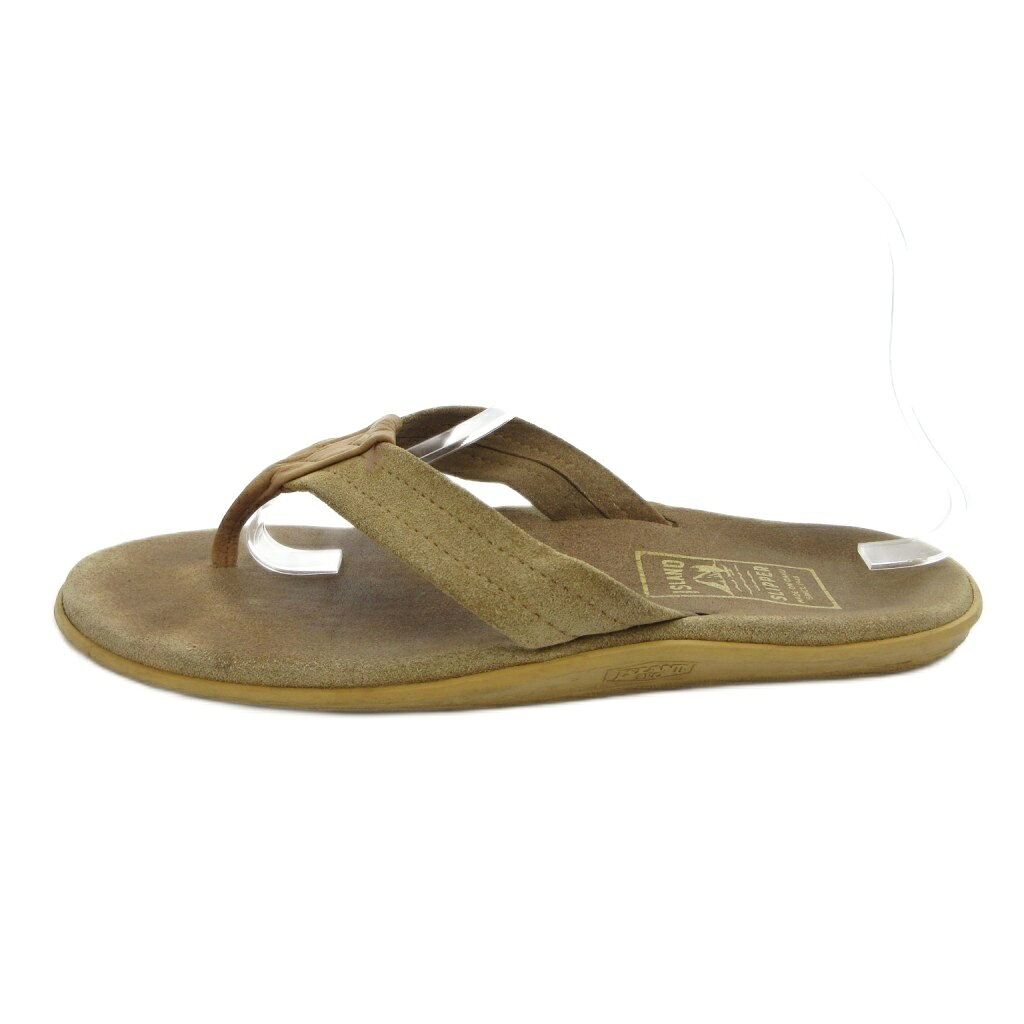 【中古】アイランドスリッパ ISLAND SLIPPER オアフ製 トングサンダル ビーサン シ...