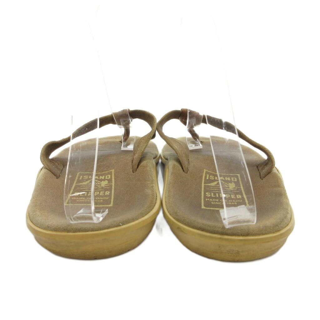 【中古】アイランドスリッパ ISLAND SLIPPER オアフ製 トングサンダル ビーサン シ...