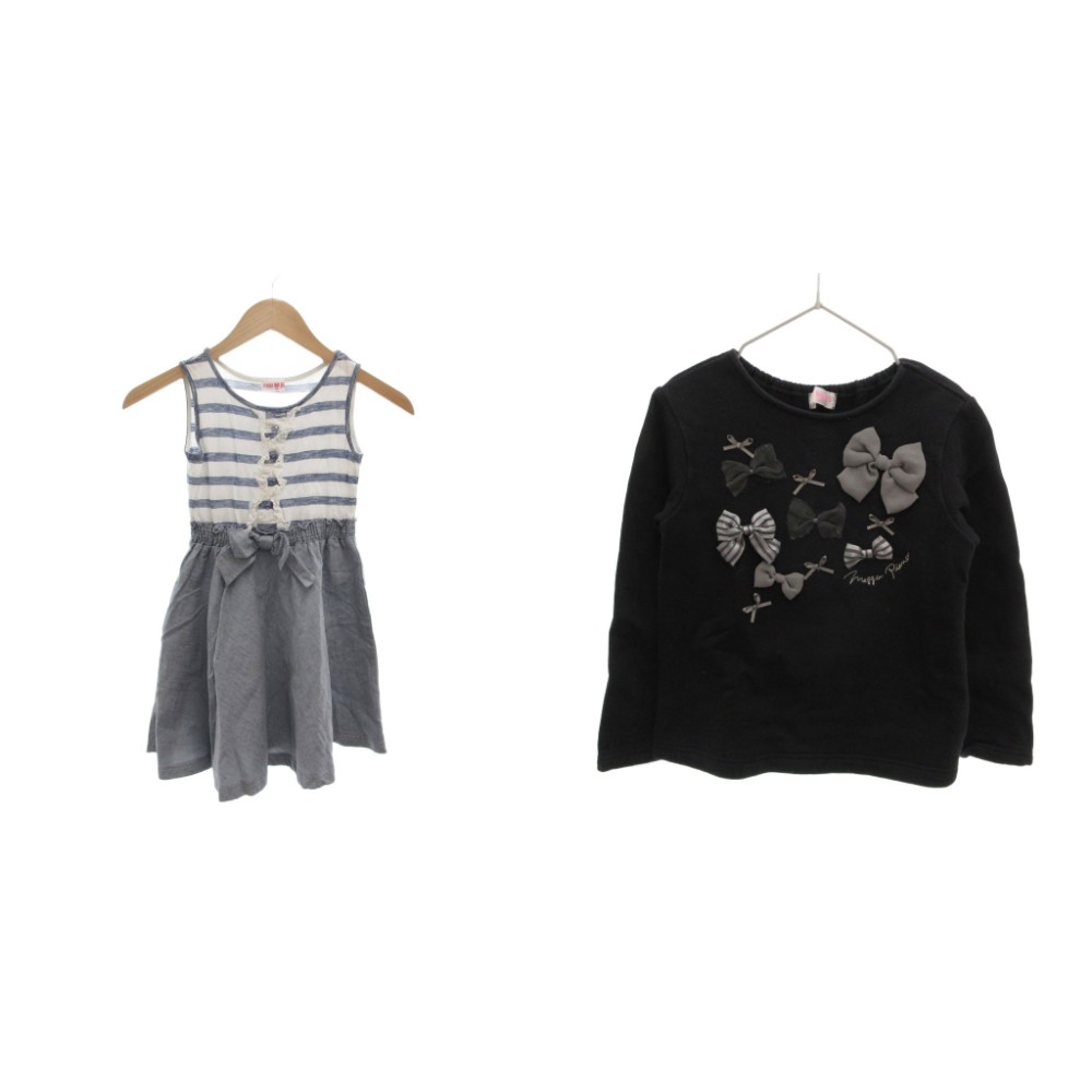 【中古】メゾピアノ mezzo piano ロンT 長袖Tシャツ ノースリーブワンピース 2点セット まとめ売り 130 白 ホワイト 青 ブルー 黒 ブラック /OB キッズ 【ベクトル 古着】 260824ブランドメゾピアノ mezzo piano表記サイズ130実寸サイズ※セット販売のため実寸サイズは計測しておりません。サイズ欄に記載している表記サイズをご参考ください。　素材綿、ポリエステル色白 ホワイト 青 ブルー 黒 ブラック 状態・全体的に使用感が少々 その他に目立ったダメージはなく、問題なくご使用いただける商品です。 ※あくまでも中古品ですので掲載写真や記載内容をご確認いただき、ご理解の上ご購入ください。付属品付属品なし、写真に写っている物が全てです。備考（株）ナルミヤインターナショナル こちらのお品物は店舗で保管しておらず、店頭販売出来かねます。（※お取り寄せも出来かねます）商品のお問い合わせの回答を休止しております。＊各商品ページの商品詳細等をご確認の上ご購入ください。【中古】メゾピアノ mezzo piano ロンT 長袖Tシャツ ノースリーブワンピース 2点セット まとめ売り 130 白 ホワイト 青 ブルー 黒 ブラック /OB キッズ 【ベクトル 古着】 260824状態ランク　”AB”詳細については、下記および「状態ランクについて」ページをご覧ください。未使用・新品の商品ほぼ新品同様の商品使用感が少なく、かなり状態の良い商品使用感はあるが、傷や汚れの少ない商品使用感の他、傷や汚れが見られる商品かなり大きな傷みがある難あり商品※S〜CランクはUSED品となりますので、使用感をご理解の上でご入札下さい。状態ランクについてinformationブランドメゾピアノ mezzo piano表記サイズ130実寸サイズ※セット販売のため実寸サイズは計測しておりません。サイズ欄に記載している表記サイズをご参考ください。　素材綿、ポリエステル色白 ホワイト 青 ブルー 黒 ブラック 状態・全体的に使用感が少々 その他に目立ったダメージはなく、問題なくご使用いただける商品です。 ※あくまでも中古品ですので掲載写真や記載内容をご確認いただき、ご理解の上ご購入ください。付属品付属品なし、写真に写っている物が全てです。備考（株）ナルミヤインターナショナル こちらのお品物は店舗で保管しておらず、店頭販売出来かねます。（※お取り寄せも出来かねます）商品のお問い合わせの回答を休止しております。＊各商品ページの商品詳細等をご確認の上ご購入ください。本商品は一点物です他サイトや店舗にて販売している商品です。多少のお時間差にて欠品になることもございます。予めご了承頂ますようお願い致します。ベクトル・サイズガイドはこちらこの商品と同じブランドの商品を見る