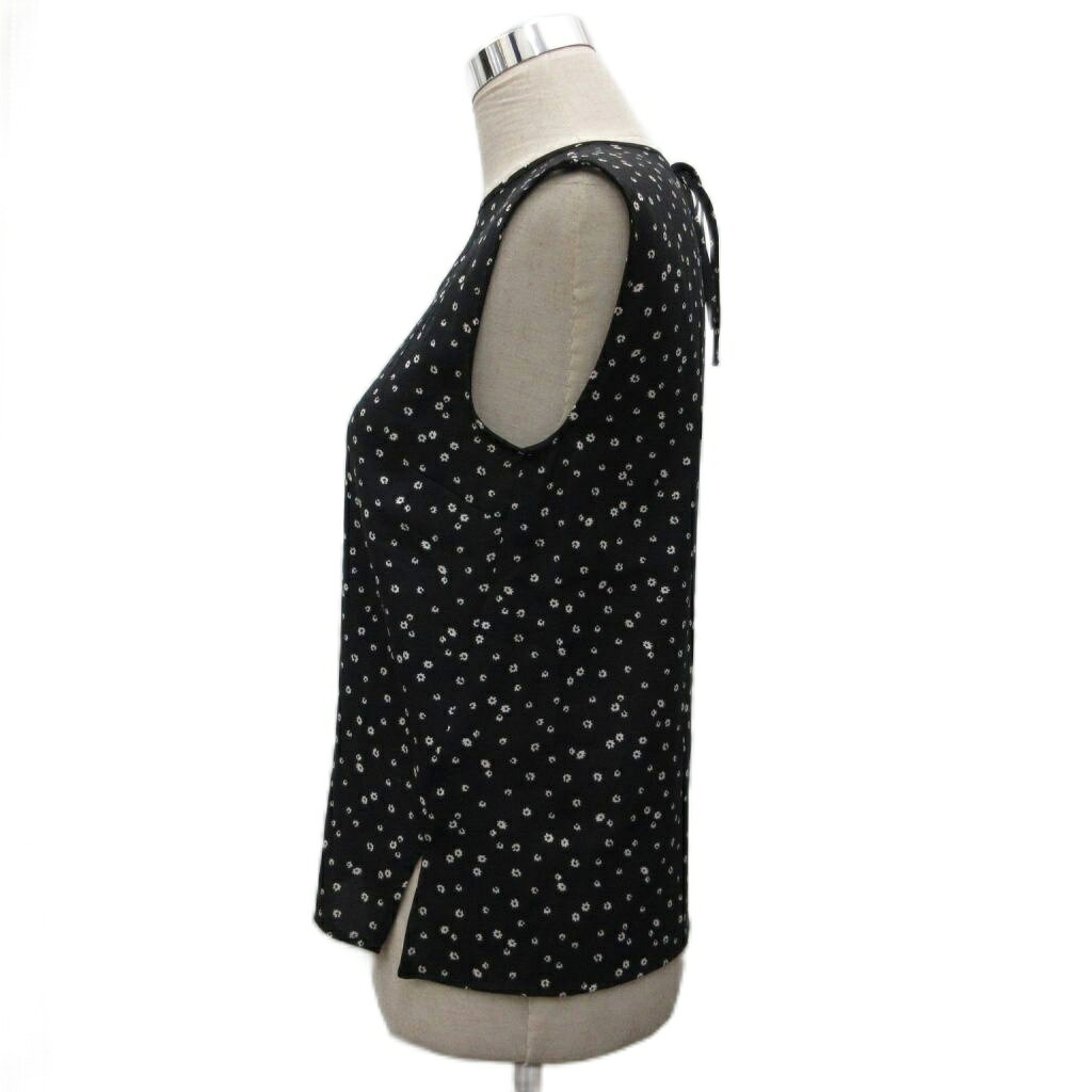 【中古】ミラオーウェン Mila Owen ノースリーブブラウス シャツ ドット柄 0 黒 ブラック 09WF0191050 レディース 【ベクトル 古着】 260817 vectorpremium-19364612 ブランド古着ベクトルプレミアム店 サンプル画像3