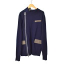 yÁzTJC sacai 21AW Wool Knit Suiting Jacket č\z hbLO jbg WPbg E[ 2  lCr[ 21-02553M Y yxNg Òz 231213