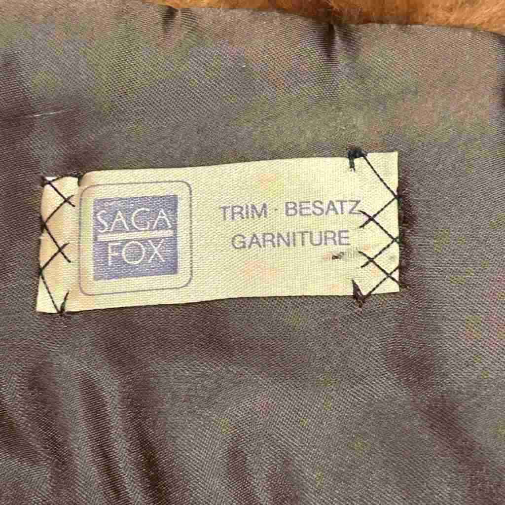 【中古】サガフォックス SAGA FOX マフラー ティペット ショール フォックスファー...
