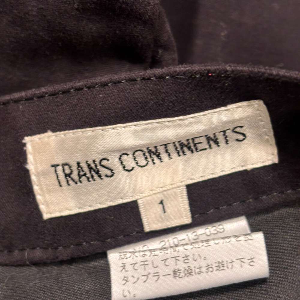 【中古】トランスコンチネンツ TRANS CONTINENTS ゴルフウェア パンツ ストレート ...