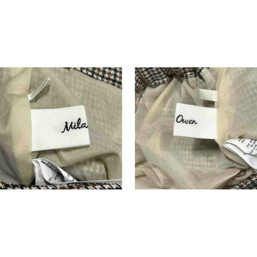 【中古】ミラオーウェン Mila Owen パンツ スラックス 千鳥柄柄 00 マルチカラー ■BM レディース 【ベクトル 古着】 260808 vectorpremium-19331141 ブランド古着ベクトルプレミアム店 サンプル画像3