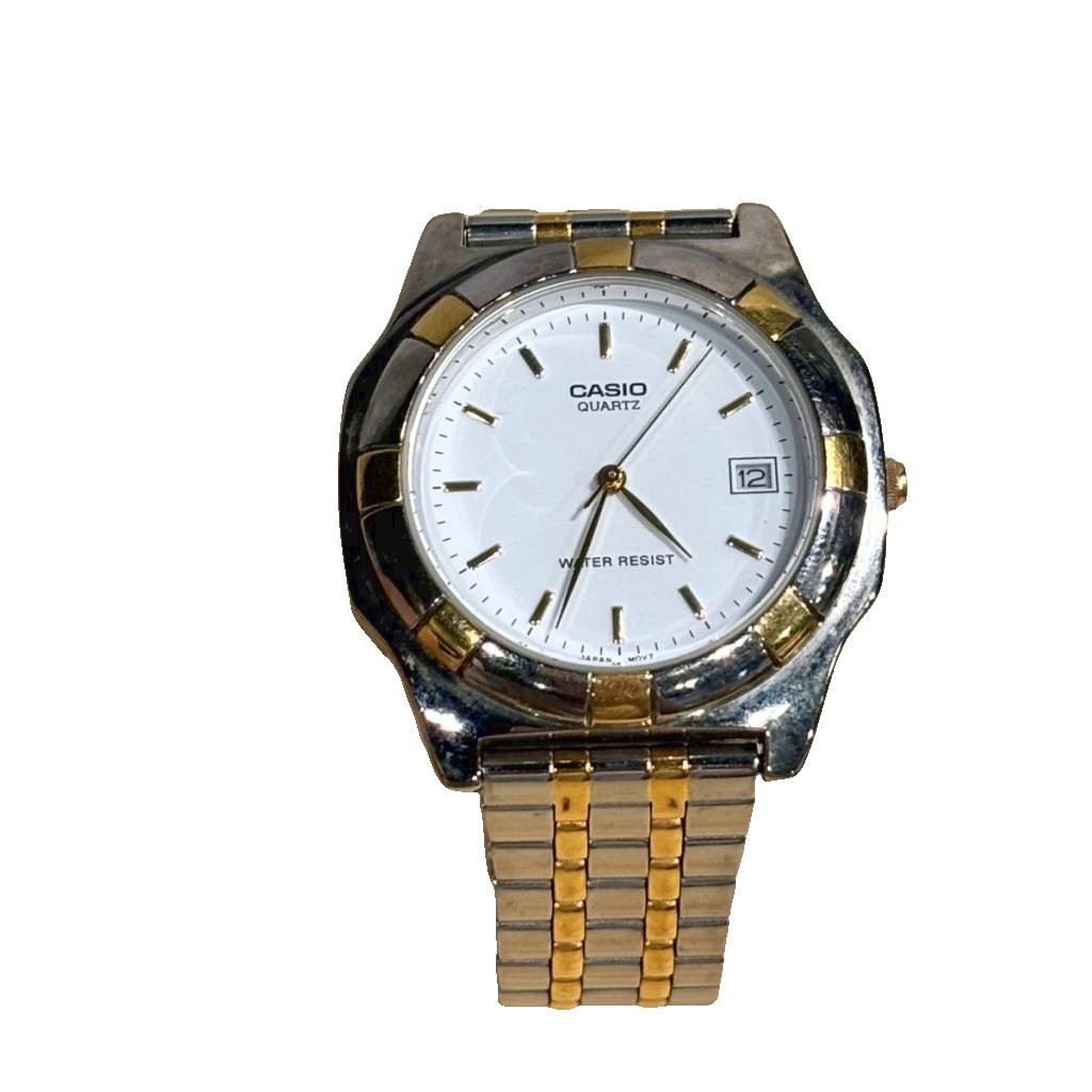 【中古】カシオ CASIO 腕時計 クォーツ ジャンク ゴールドカラー ■IBO101 レディース 【ベクトル 古着】 260910