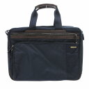 【中古】エースジーン ACEGENE 2WAY ビジネスバッグ ブリーフケース ショルダー ナイロン 紺 ネイビー /HO◇ 0226 メンズ 【ベクトル 古着...