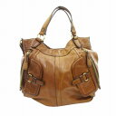 【中古】サザビー SAZABY 2WAY ショルダーバッグ ハンド レザー 茶 ブラウン /HO△ 0325 レディース 【ベクトル 古着】 250325
