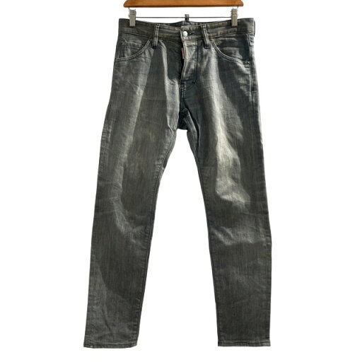 【中古】ディースクエアード DSQUARED2 13SS デニムパンツ ジーンズ ボタンフライ ストレッチ グレー 44 約S-M メンズ 【ベクトル 古着】 250321 【中古】ディースクエアード DSQUARED2 13SS デニムパンツ ジーンズ ボタンフライ ストレッチ グレー 44 約S-M メンズ 【ベクトル 古着】 250321