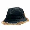 【中古】marylio ムーンバット バケットハット バケハ 帽子 ラビットファー 黒 ブラック レディース 【ベクトル 古着】 250510(4)