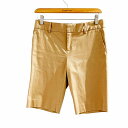 【中古】バナナリパブリック BANANA REPUBLIC ショートパンツ ハーフパンツ ストレッチ 茶 ブラウン 0 約XS レディース 【ベクトル 古着】 250608|詳細画像