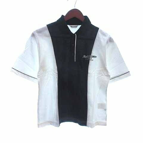 šۥ֥å&ۥ磻 BLACK&WHITE ե ݥ λ  Ⱦµ M  ֥å  ۥ磻 /YK ...