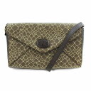 【中古】ニナリッチ NINA RICCI ショルダーバッグ レザー 総柄 茶 ブラウン /AE ■GY99 レディース 【ベクトル 古着】 250519