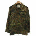 【中古】ドイツ連邦軍 フィールドジャケット ブルゾン ミリタリー フレックタン迷彩 フレクターカモ カーキ 緑 グリーン /FF ■GY27 メンズ 【ベクトル...