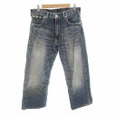 【中古】リーバイス Levi's 503 デニムパンツ ジーンズ ルーズストレート USED加工 31 インディゴブルー ■GY23 /TZ メンズ 【ベクトル...