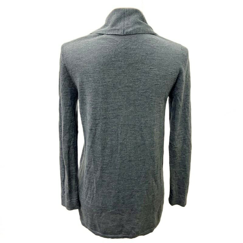 【中古】ユナイテッドアローズ UNITED ARROWS ロングカーディガン ニット ウール シルク混 カシミヤ混 灰 グレー 0904 レディース 【ベクトル 古着】 250904 3