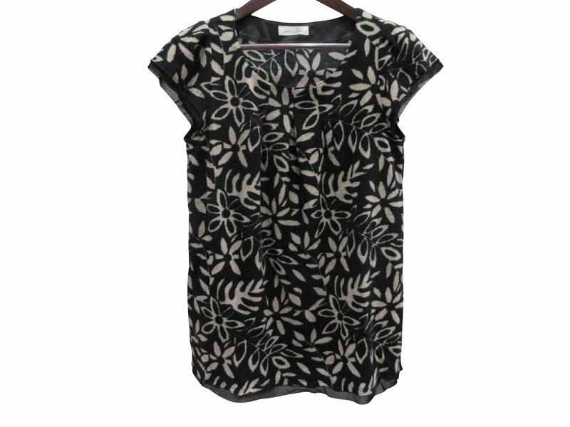 【中古】コムアンファム Comme une Femme レディースファッション 572928 12-001 トップス チュニック ブラック 38 レディース 【ベクトル 古着】 260310