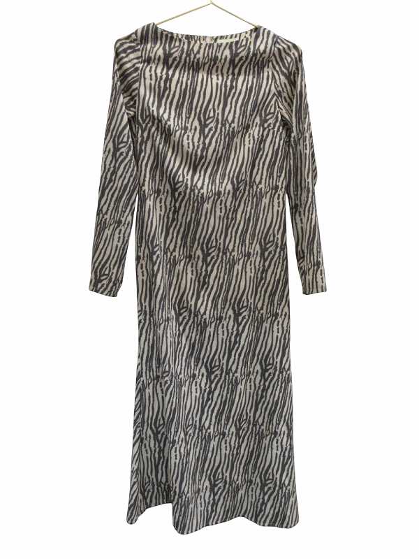 Dresses - 【中古】ラウンジドレス LOUNGEDRESS ワンピース ロング ゼブラ柄 レディース 【ベクトル 古着】 260408