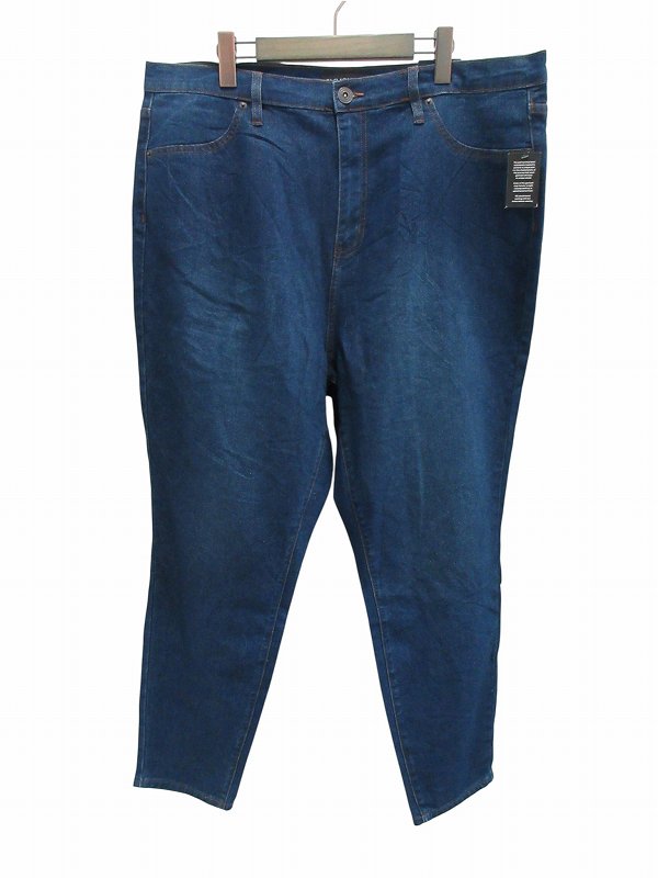 Rakuten - 【中古】未使用品 デニム インディゴ ストレッチ ファッションノバ FASHION NOVA 22サイズ メンズ レディース 【ベクトル 古着】 260525