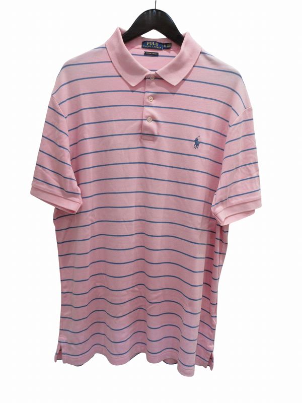 【中古】ポロ ラルフローレン POLO RALPH LAUREN ポロシャツ 半袖 ボーダー カスタムスリムフィット ピンク XL メンズ 【ベクトル 古着】 260919ブランドポロ ラルフローレン POLO RALPH LAUREN表記サイズXLサイズ実寸サイズ肩幅：51cm　身幅：60cm　着丈：78cm　袖丈：24cm　　素材綿100色ピンク仕様カスタムスリムフィット状態・使用感が少なく、状態の良い商品です。 ※あくまでも中古品ですので掲載写真や記載内容をご確認いただき、ご理解の上ご購入ください。備考ラルフローレン株式会社商品のお問い合わせの回答を休止しております。＊各商品ページの商品詳細等をご確認の上ご購入ください。【中古】ポロ ラルフローレン POLO RALPH LAUREN ポロシャツ 半袖 ボーダー カスタムスリムフィット ピンク XL メンズ 【ベクトル 古着】 260919状態ランク　”A”詳細については、下記および「状態ランクについて」ページをご覧ください。未使用・新品の商品ほぼ新品同様の商品使用感が少なく、かなり状態の良い商品使用感はあるが、傷や汚れの少ない商品使用感の他、傷や汚れが見られる商品かなり大きな傷みがある難あり商品※S〜CランクはUSED品となりますので、使用感をご理解の上でご入札下さい。状態ランクについてinformationブランドポロ ラルフローレン POLO RALPH LAUREN表記サイズXLサイズ実寸サイズ肩幅：51cm　身幅：60cm　着丈：78cm　袖丈：24cm　　素材綿100色ピンク仕様カスタムスリムフィット状態・使用感が少なく、状態の良い商品です。 ※あくまでも中古品ですので掲載写真や記載内容をご確認いただき、ご理解の上ご購入ください。備考ラルフローレン株式会社商品のお問い合わせの回答を休止しております。＊各商品ページの商品詳細等をご確認の上ご購入ください。本商品は一点物です他サイトや店舗にて販売している商品です。多少のお時間差にて欠品になることもございます。予めご了承頂ますようお願い致します。ベクトル・サイズガイドはこちらこの商品と同じブランドの商品を見る