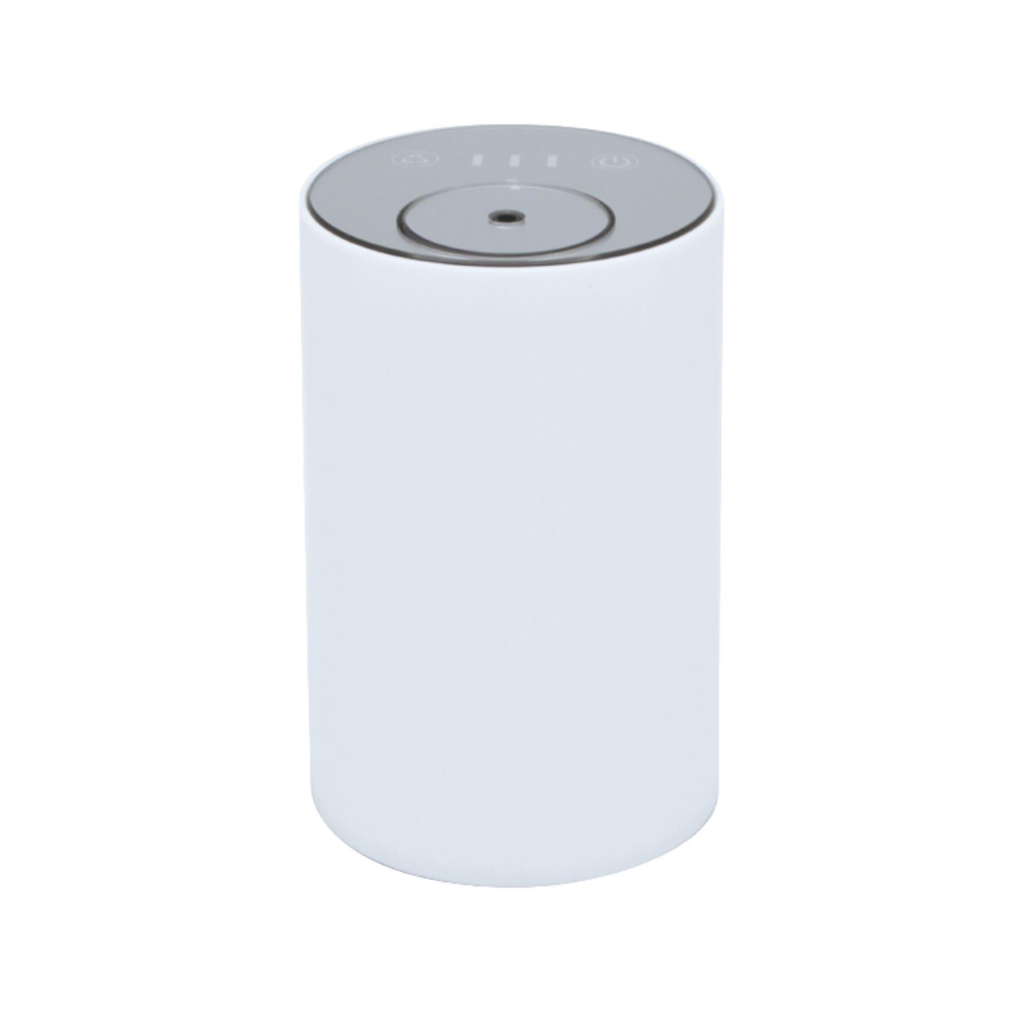 モバイル アロマディフューザー ホワイト 水を使わない 充電式 コードレス ディフューザー アロマ ネブ..