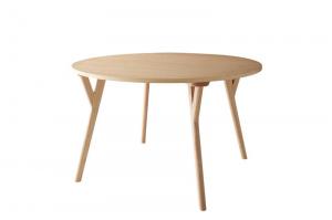 ダイニングテーブル 2人 北欧 モダンデザイン 円形 丸い テーブル 高さ70 直径120 組立設置付
