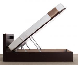 収納付きベッド シングルベッド セミダブルベッド 収納 収納付き 収納ベッド 大容量 収納ボックス 布団..