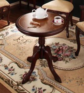 【16日20時～★P5倍&最大1500円クーポン】テイストファニチャー（収納シリーズ） アンティーク調クラシックリビングシリーズ サイドテーブル 直径60