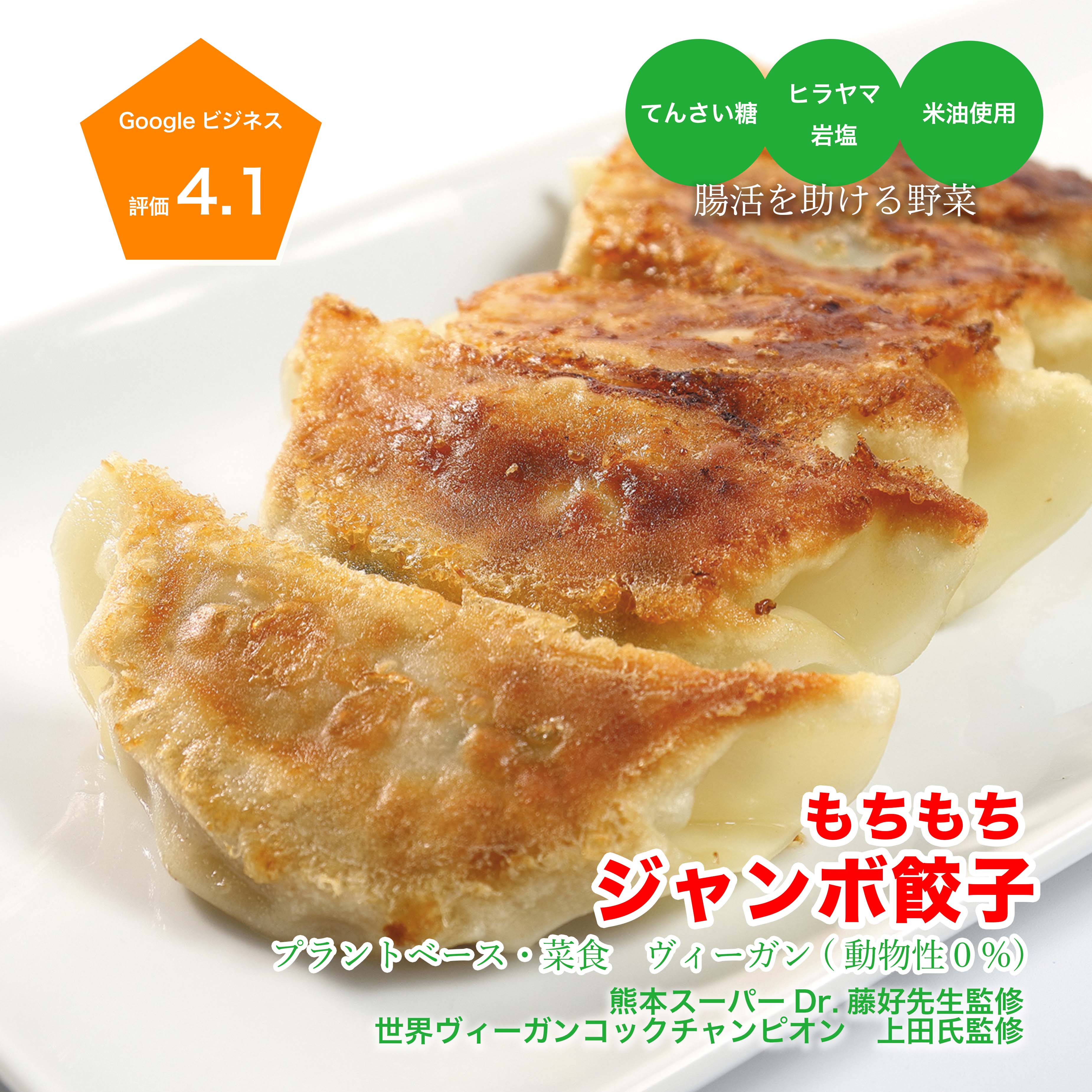 ジャンボ餃子 ヴィーガン もちもち 餃子 冷凍 ソイミート ぎょうざ 美味しい ギョウザ 大きい ギョーザ ビーガン 簡単おかず ヘルシー 手造り ビーガン餃子 大豆ミート ベジタリアン 冷凍餃子 レンジ レンチン惣菜 プラントベース 電子レンジ 調理 ヴィーガン専門レストラン