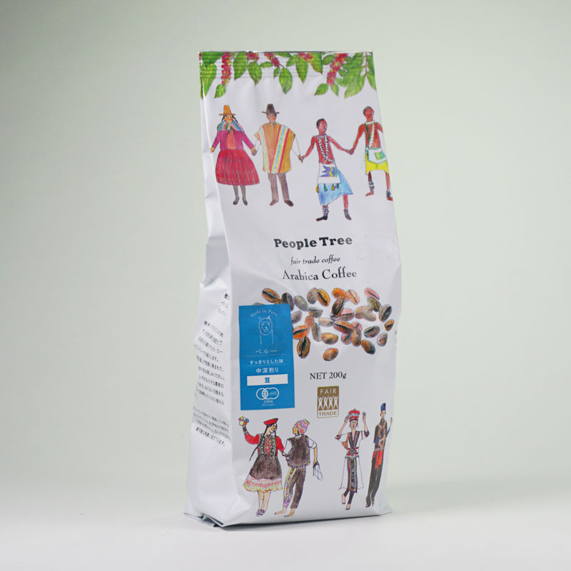 アリサン (豆)ペルー産 /レギュラーコーヒー・ミディアムロースト 200g 3パック　父の日