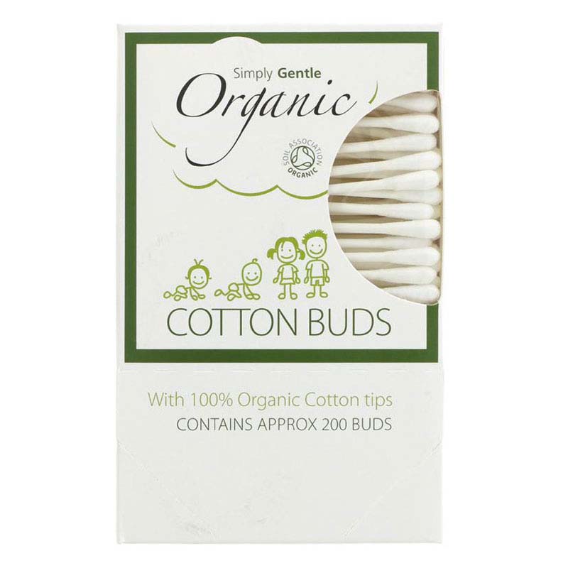 アリサン オーガニックコットン・綿棒 ※ 200pcs 8パック　父の日