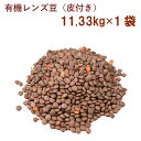 アリサン 有機レンズ豆（皮付き） 11.33kg 1袋