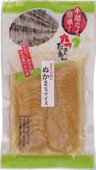 マルアイ 食品 ぬか風味スライスたくあん 60g　20パック