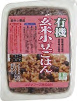 コジマフーズ 有機玄米小豆ごはん 160g　20パック