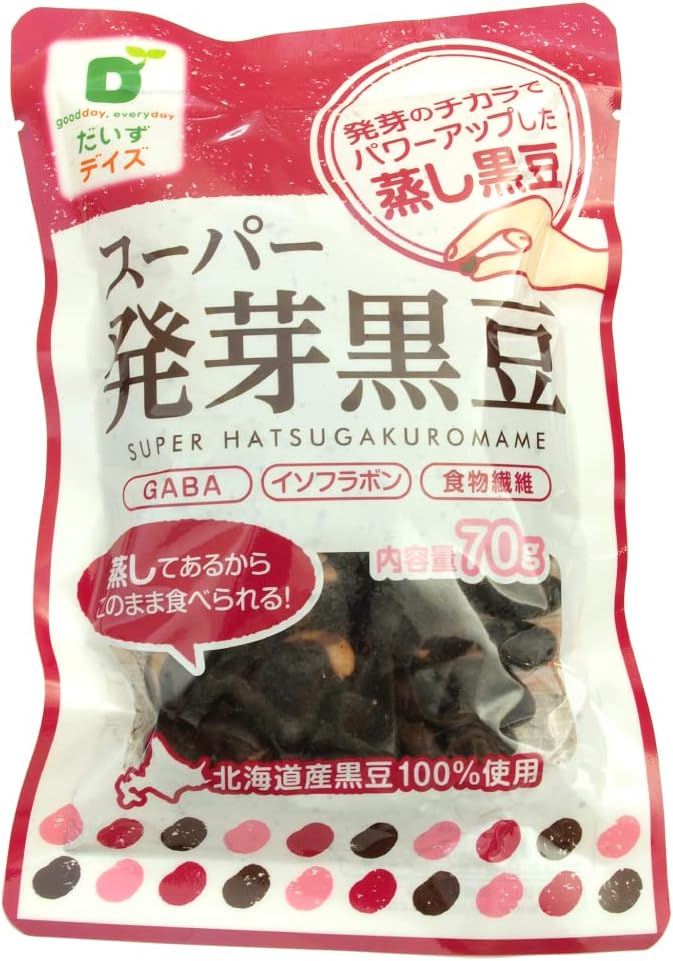 だいずデイズ スーパー発芽黒豆 70g 20袋 母の日