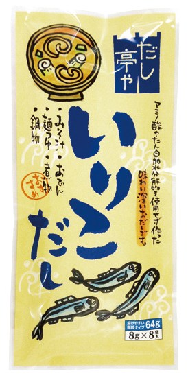 ムソー だし亭や・いりこだし〈袋入〉 8g×8袋入り 6個 父の日
