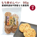 BEMAC もち麦せんべい 95g×48袋 愛媛県道後平野産もち麦使用 香ばしい醤油味のおせんべい 母の日