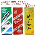 サンコー ミントガム10粒・りんごガム10粒・のどガム10粒 各5個(合計15個) 父の日