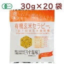 アリモト 有機玄米セラピー うす塩味 30g 20袋 父の日