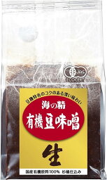 海の精 国産有機・豆味噌 700g 4袋