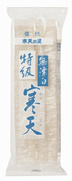 無漂白寒天。食物繊維豊富原材料：海藻［天草（モロッコ・国内・インドネシア・韓国産）、オゴ草（インドネシア産）］内容量：2本入　数量：8袋　販売者：オーサワジャパン