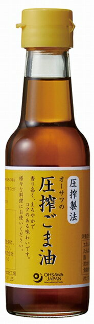 圧搾法。風味豊かなごまの香り。原材料：白胡麻（ナイジェリア・タンザニア等アフリカ諸国・パラグアイ等南米諸国産）内容量：140g　数量：10本　販売者：オーサワジャパン